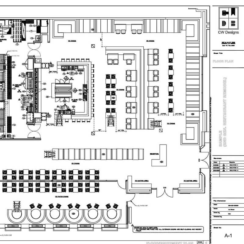 Restaurant Permit Plan